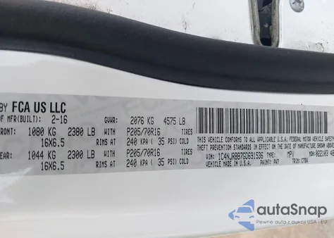 2016 Jeep Patriot Sport from USA, damaged, VIN 1C4NJRBB7GD691536